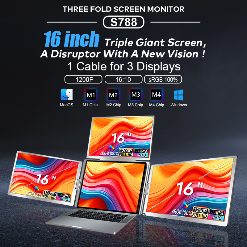 Extensor Triple Screen S788